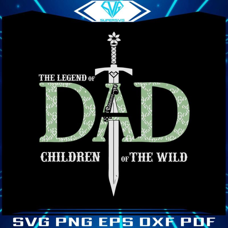 the-legend-of-dad-children-of-the-wild-svg