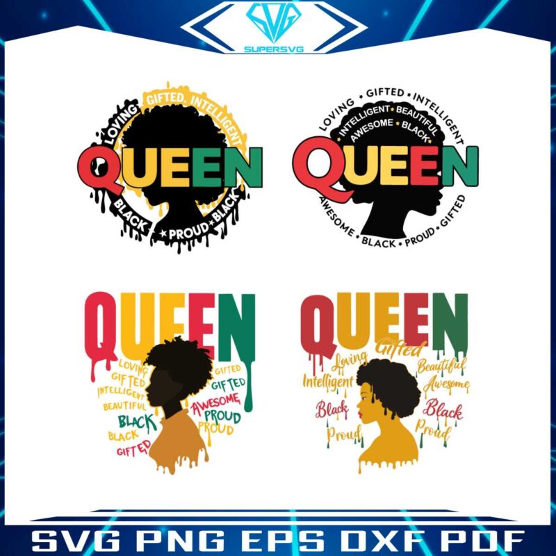 retro-queen-juneteenth-african-american-svg-bundle