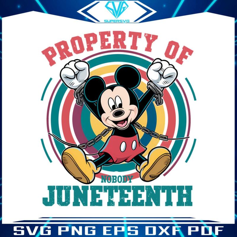 mickey-property-of-nobody-juneteenth-png