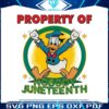 donald-duck-property-of-nobody-juneteenth-png