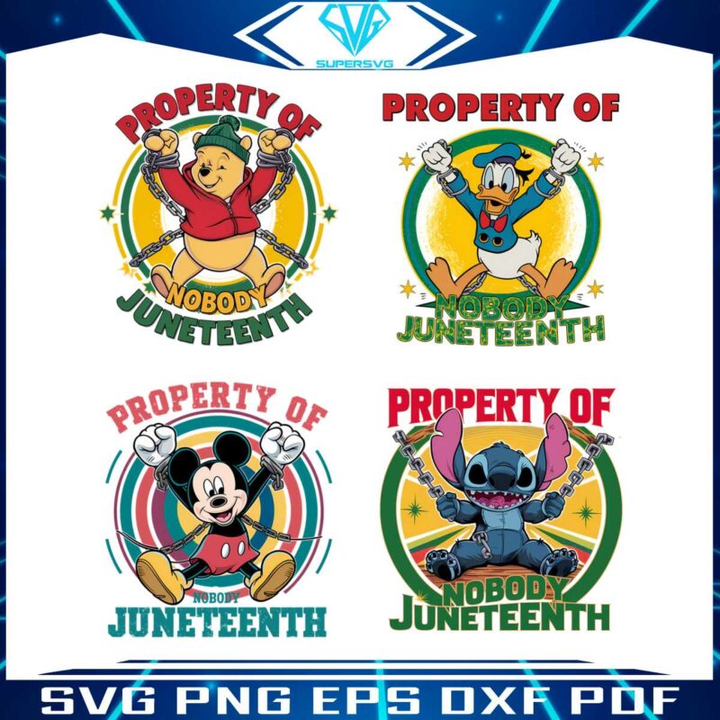 property-of-nobody-juneteenth-disney-characters-png-bundle