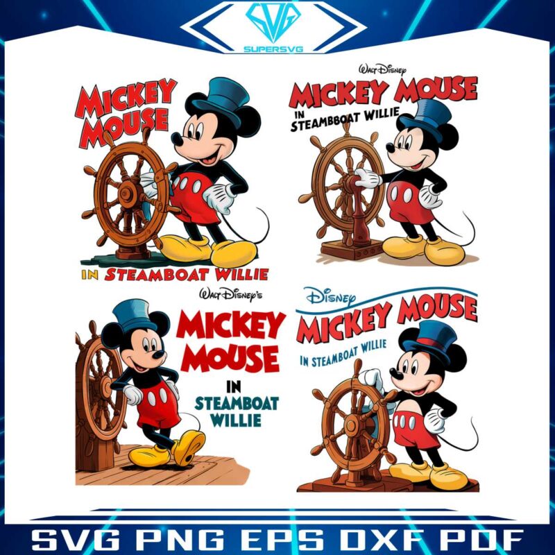 retro-mickey-mouse-in-steamboat-willie-png-bundle