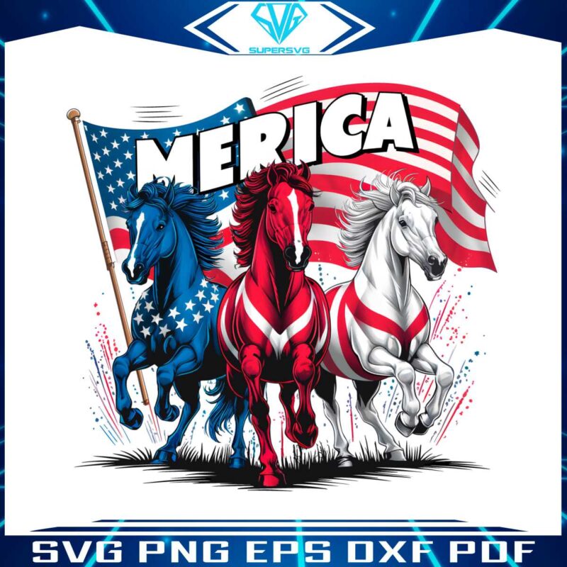 retro-merica-horse-usa-flag-png