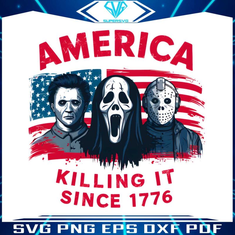 america-killing-it-since-1776-usa-flag-png