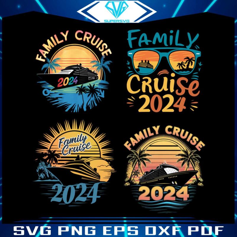 family-cruise-2024-vacation-png-bundle