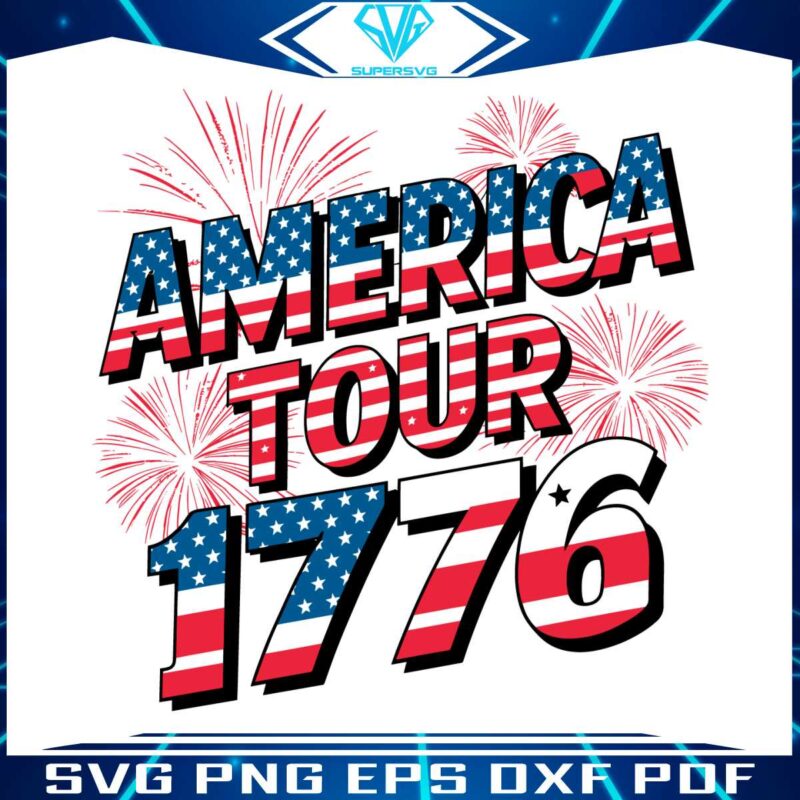 america-tour-1776-independence-day-svg