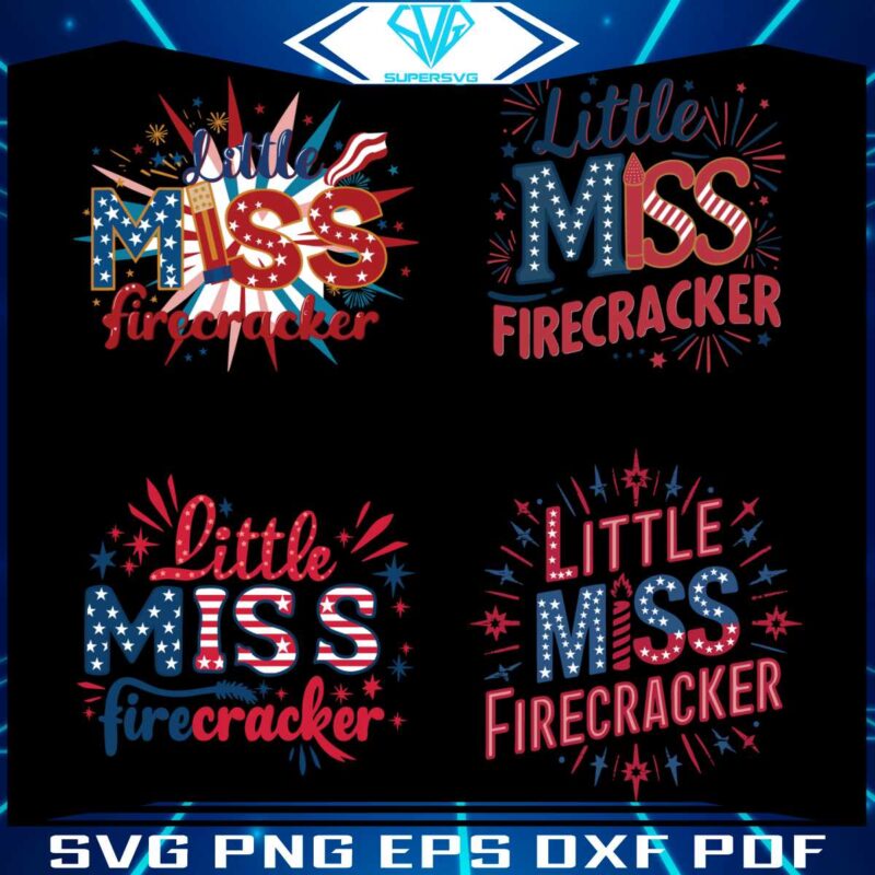 little-miss-firecracker-svg-png-bundle