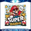 super-daddio-best-dad-cartoon-svg