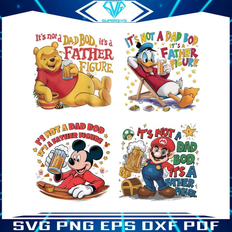 its-not-a-dad-bod-its-a-father-figure-cartoon-png-bundle