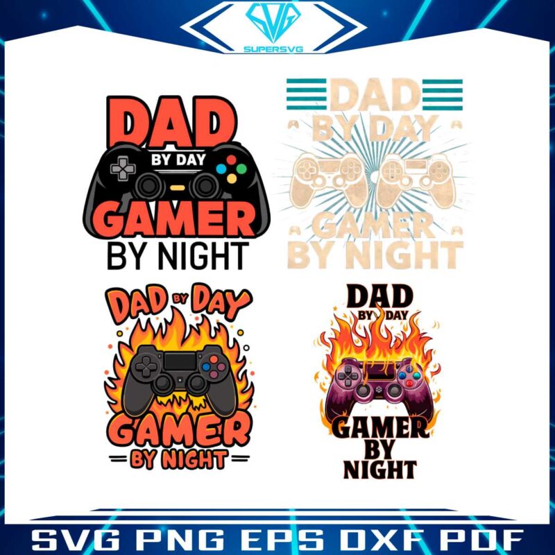 dad-by-day-gamer-by-night-svg-png-bundle