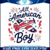 all-american-boy-airplane-independence-day-svg