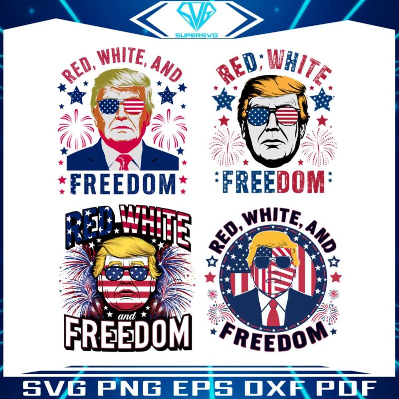 donald-trump-red-white-and-freedom-svg-png-bundle