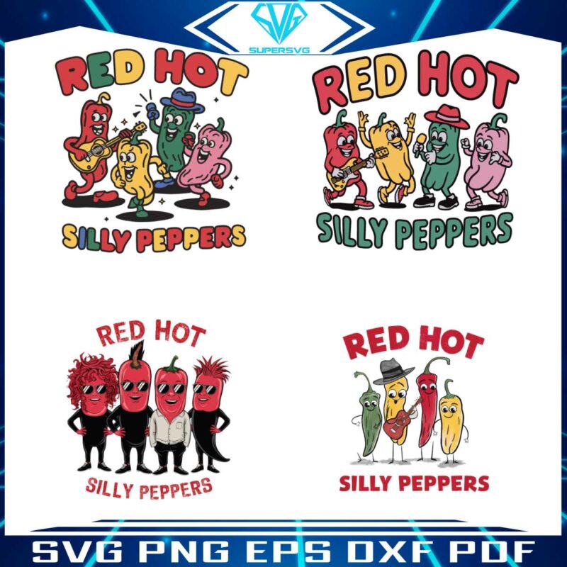 red-hot-silly-peppers-band-svg-png-bundle