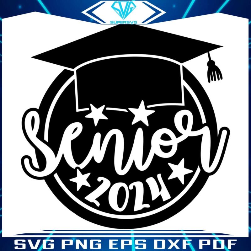 retro-senior-2024-happy-graduate-png