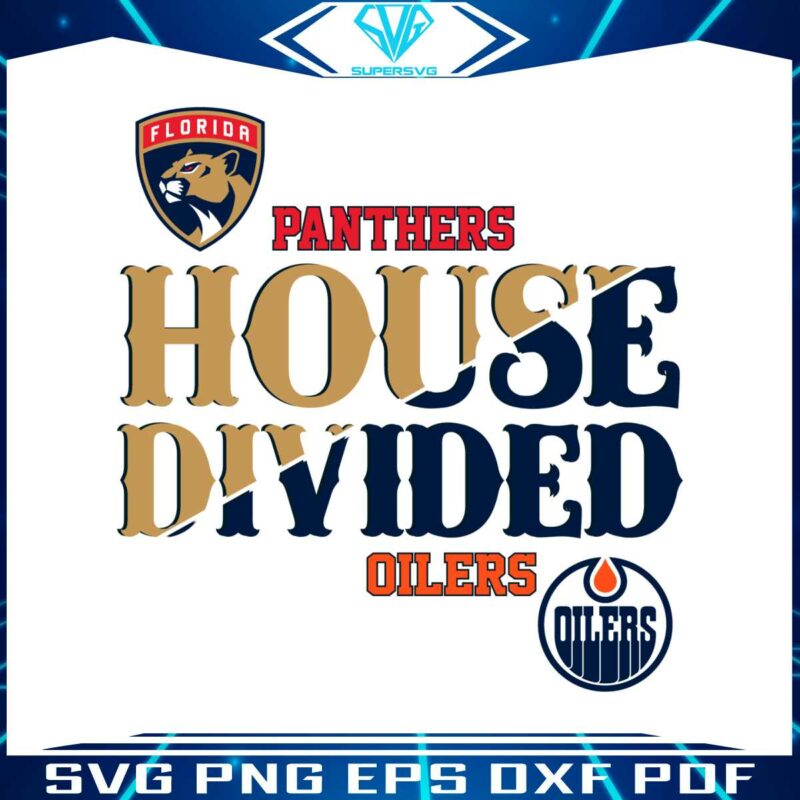 house-divided-florida-panthers-vs-edmonton-oilers-svg
