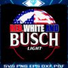 red-white-and-busch-light-american-flag-svg