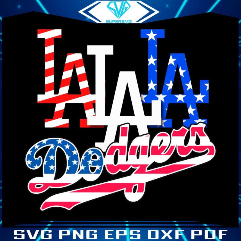 retro-4th-of-july-los-angeles-dodgers-svg