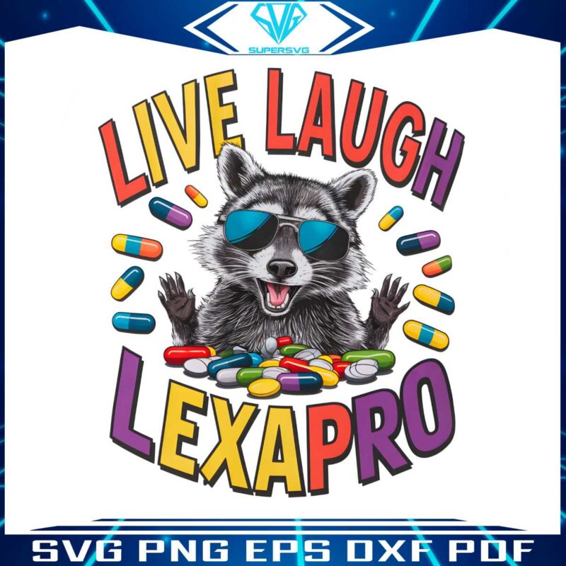 live-laugh-lexapro-raccoon-meme-png