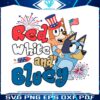 red-white-and-bluey-bluey-bingo-png