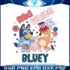 red-white-and-bluey-bingo-4th-of-july-png