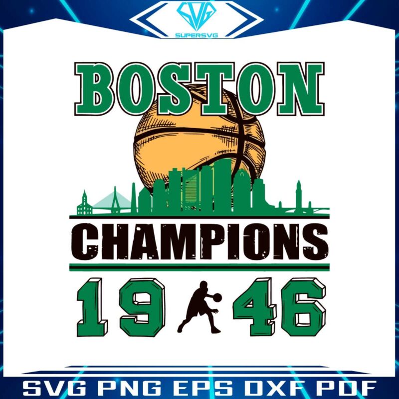 boston-champions-1946-city-skyline-svg