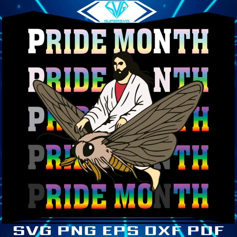 pride-month-ride-moth-svg