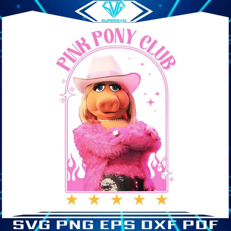 funny-pink-pony-club-miss-piggy-muppets-png