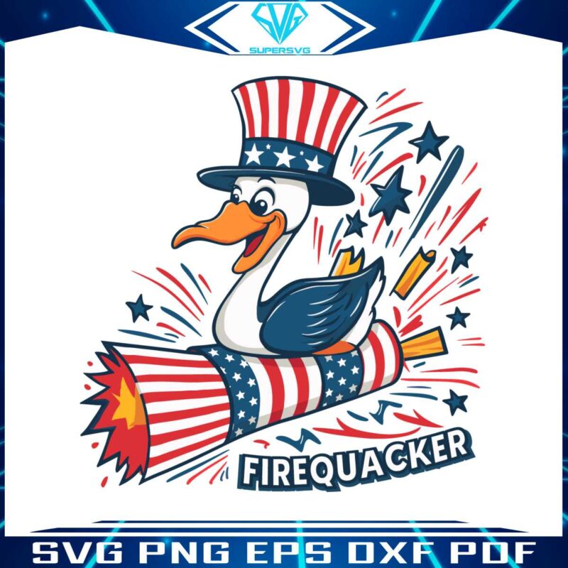 fire-quacker-happy-independence-day-svg