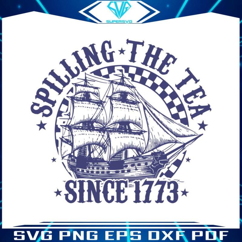 retro-spilling-the-tea-since-1773-svg