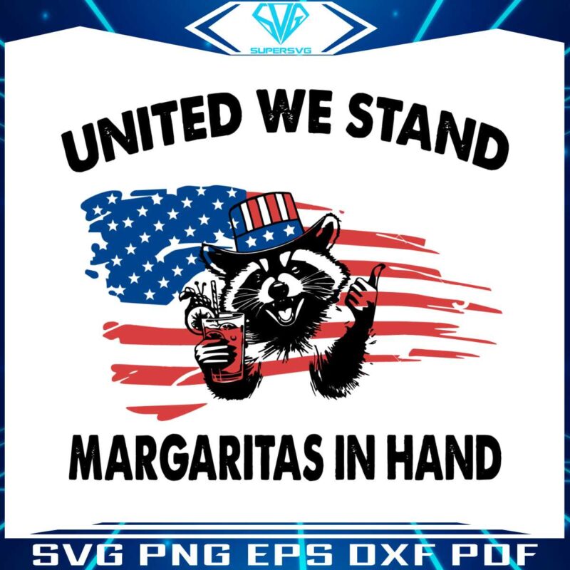 united-we-stand-margarita-in-hand-usa-flag-raccoon-svg