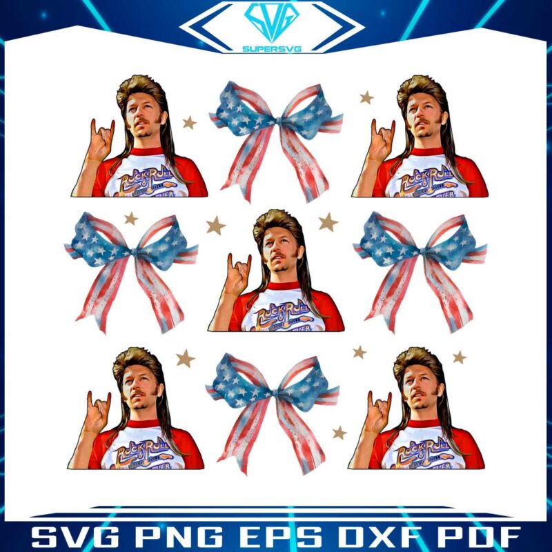 joe-dirt-4th-of-july-coquette-ribbon-bow-png