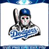 jason-voorhees-la-dodgers-baseball-svg