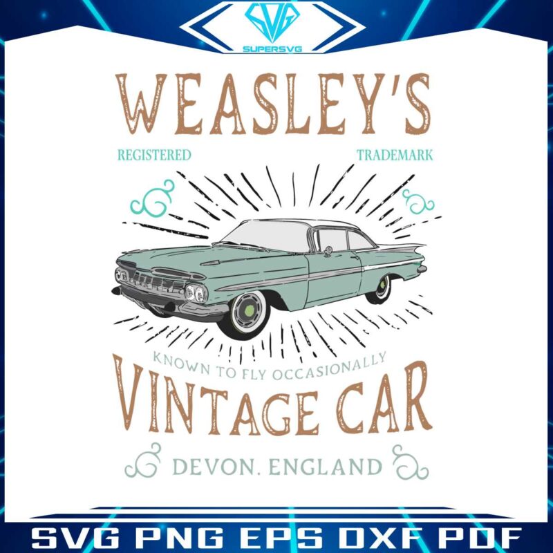 weasleys-vintage-car-harry-potter-svg