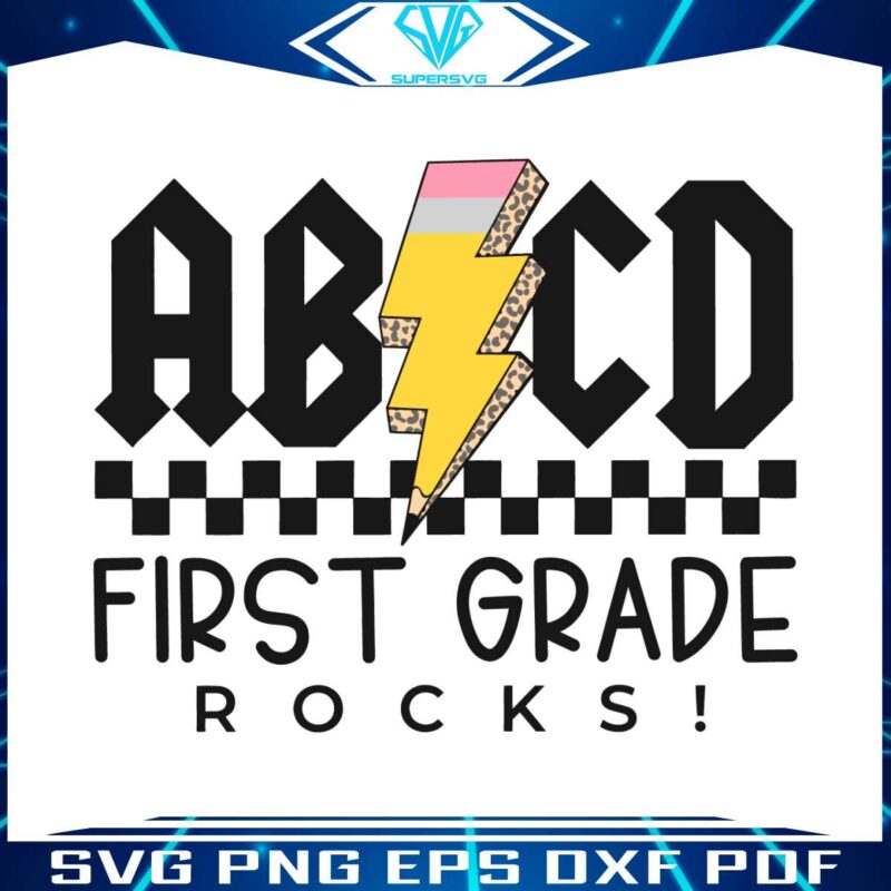 abcd-first-grade-rocks-teacher-svg