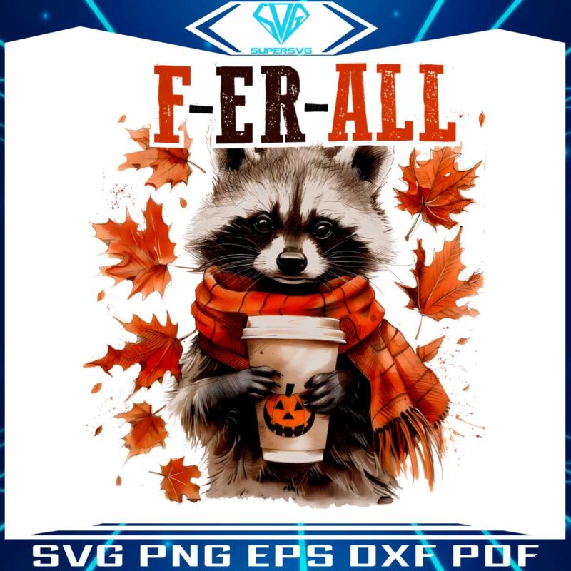 feral-girl-fall-raccoon-meme-autumn-png