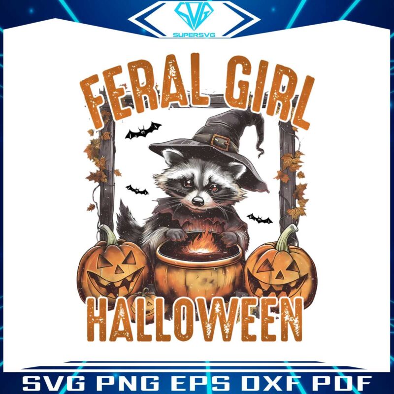 retro-feral-girl-halloween-raccoon-witch-vibes-png