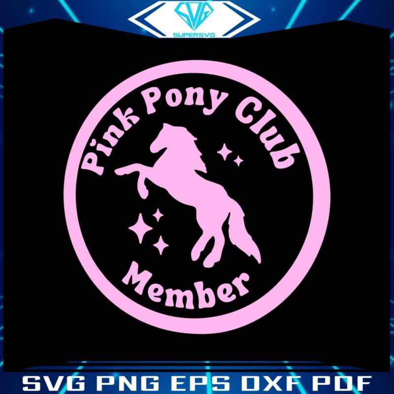 funny-pink-pony-club-member-logo-svg