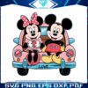 retro-love-car-mickey-minnie-couple-svg