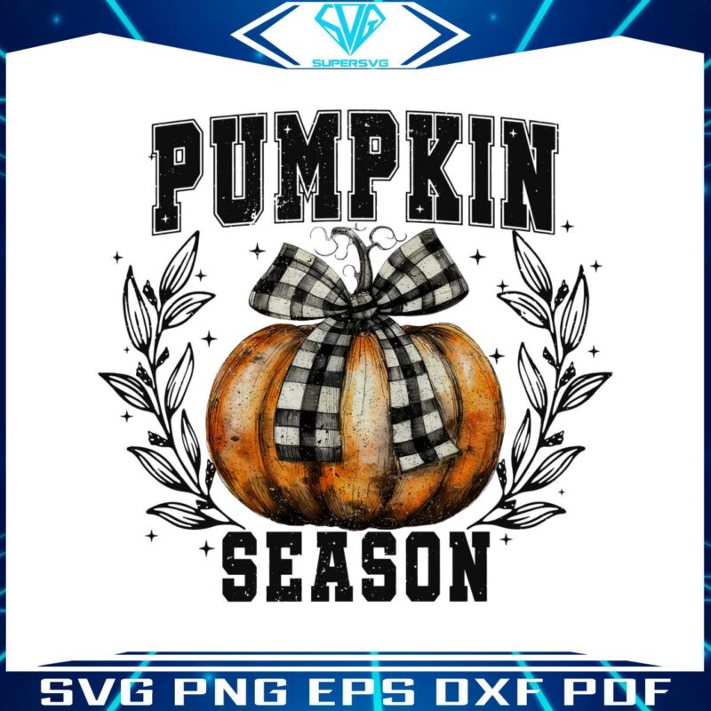 pumpkin-season-coquette-bow-png