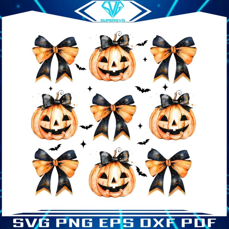 halloween-pumpkin-coquette-bow-spooky-season-png