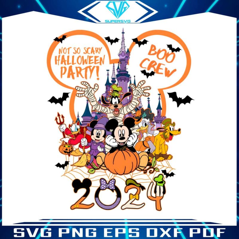 not-so-scary-halloween-party-boo-crew-2024-png