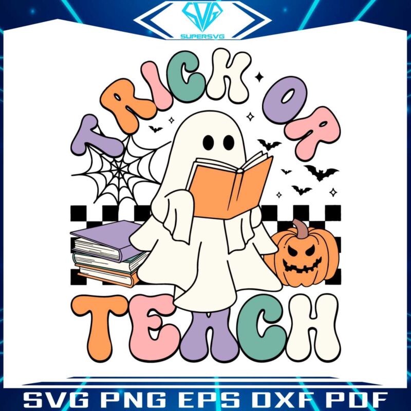 checkered-trick-or-teach-spooky-teacher-svg