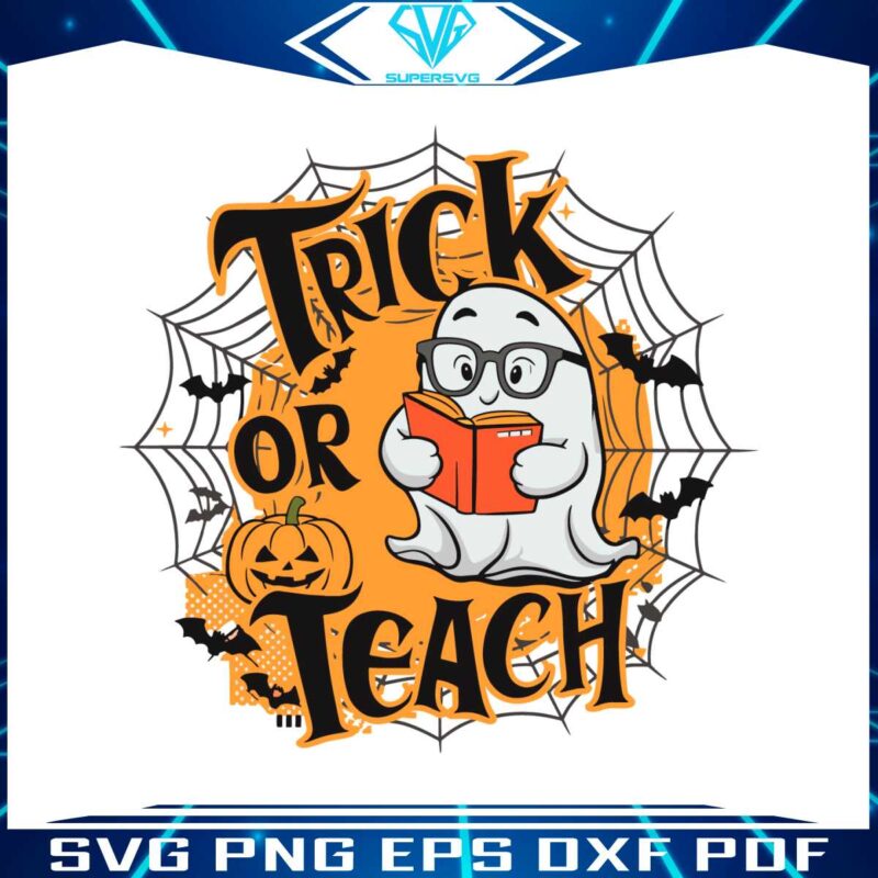 vintage-trick-or-teach-spiderweb-svg