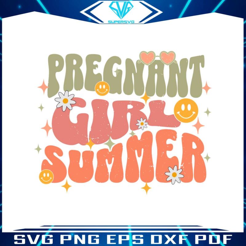 pregnant-girl-summer-pregnancy-announcement-svg