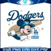 mickey-mouse-dodgers-1958-baseball-svg