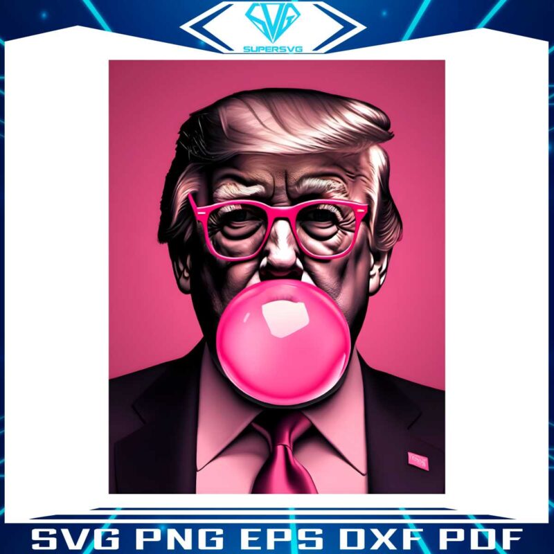 trump-pink-bubblegum-sarcastic-trump-png