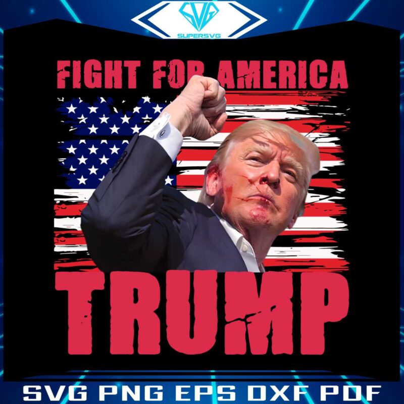 trump-fight-for-america-us-flag-png