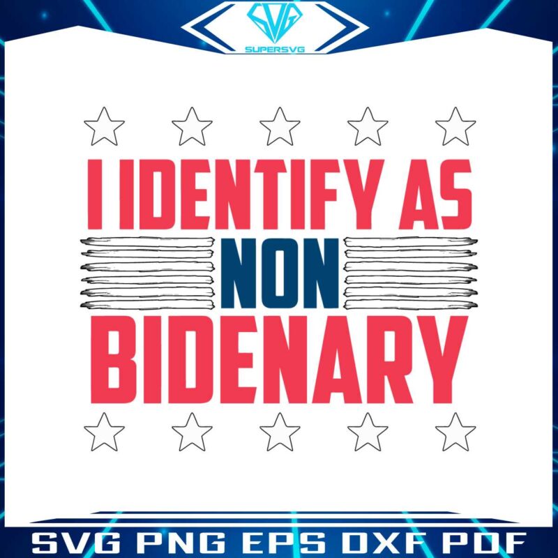 funny-i-identify-as-non-bidenary-anti-democrat-svg