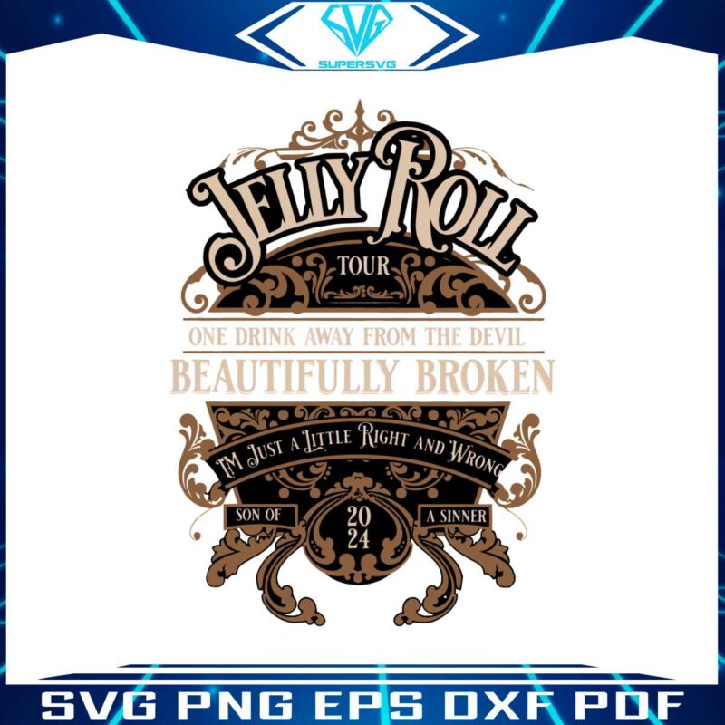 jelly-roll-tour-beautifully-broken-2024-svg