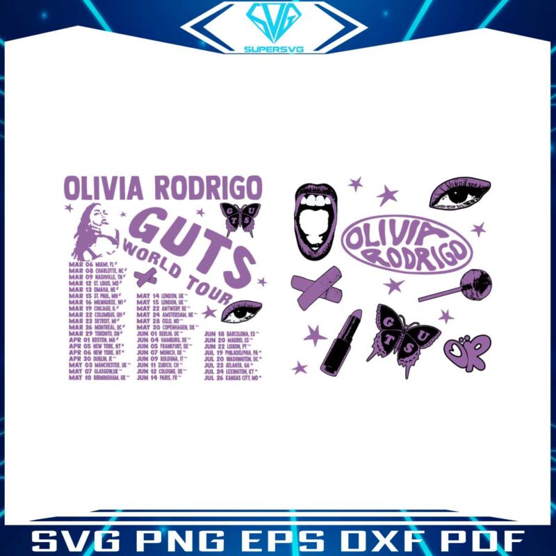 olivia-rodrigo-guts-world-tour-2024-timeline-svg